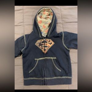 Toddler Superman hoodie